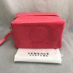 Versace Parfums Fashion Pouch Cosmetic Makeup Bag